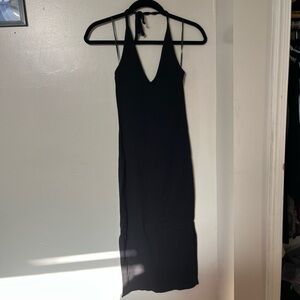 Old Navy Halter Rib-Knit Dress